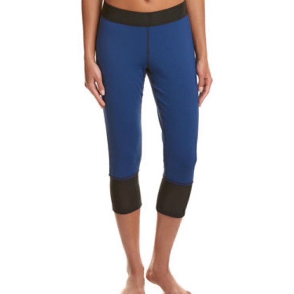 Blue and Black cropped Athleta Derek Lam IOC size small